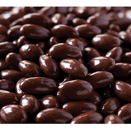 Gourmet Dark Chocolate Covered Almonds by Its Delish (1 lb)