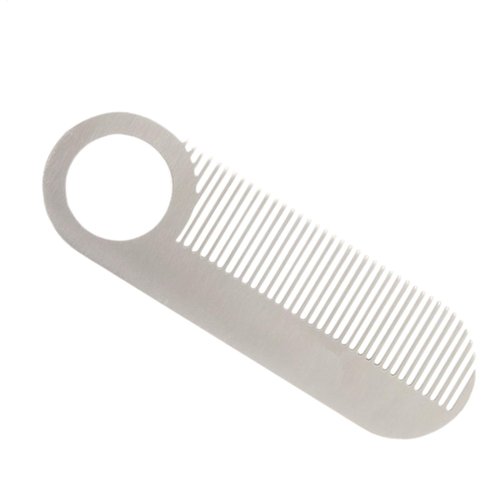 Metal Hair Comb - 0.2cm Professional Barber Comb | Fine Tooth Comb | Stainless Steel Comb Set | Wallet Fine Cutting Comb Teasing Barber Comb | Lice Comb Thinner Hair