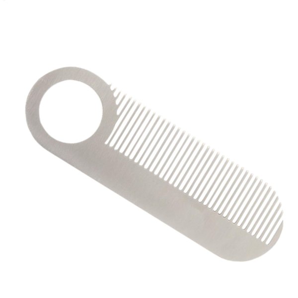 Metal Hair Comb - 0.2cm Professional Barber Comb | Fine Tooth Comb | Stainless Steel Comb Set | Wallet Fine Cutting Comb Teasing Barber Comb | Lice Comb Thinner Hair