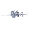 Weapon Hairpin Chinese Hair Sticks for Women – Hair Chopsticks Accessories (dragon and sword)