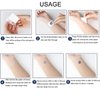 Dopetattoo Six sheets Temporary Tattoos for Men and Women Dragon Round Design Triskele and for Men Temporary tattoo for Women Neck Arm Chest for Woman