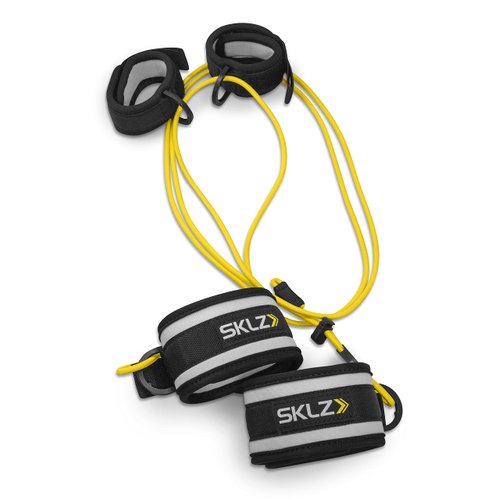 SKLZ Bump-N-Pass Volleyball Trainer with Resistance Bands for Improved Passing Technique, Black