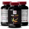 Organic chia - CHIA SEED OIL EXTRACT - Body hydration, Glossy finish, Pure hydration, Hair shine, Silky finish, Radiant skin, Organic oil, Glow enhancer, Chia benefits, Facial oil 3 Bottle 180 Caps