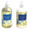 Greenwich Bay Fresh Milk Liquid Hand Soap & Lotion Combo with Shea Butter - Botanical Collection - Beautiful Packaging - 16 Ounce Each Bottle (Fresh Milk Shea Butter)