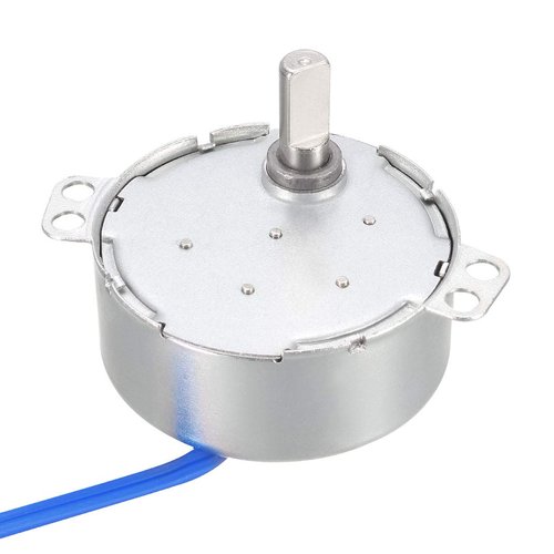uxcell Synchronous Motor AC 100-127V 2.5-3RPM 50-60Hz CCW/CW 4W D Shaft