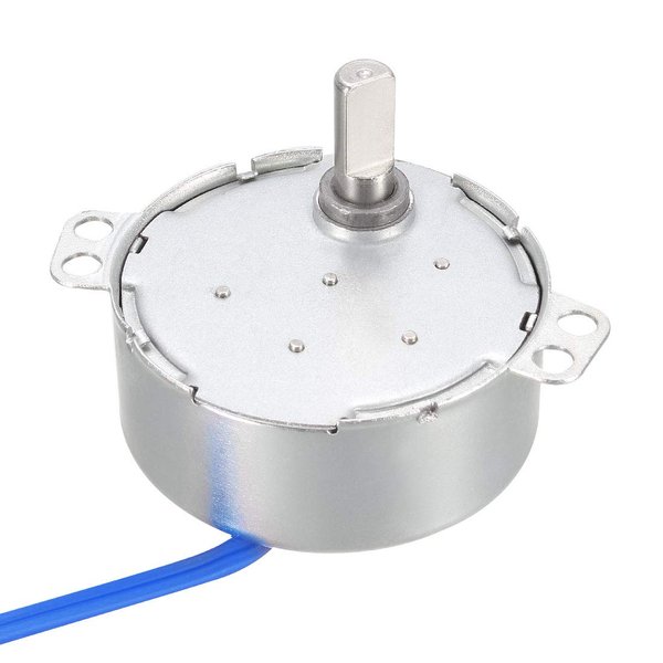 uxcell Synchronous Motor AC 100-127V 2.5-3RPM 50-60Hz CCW/CW 4W D Shaft