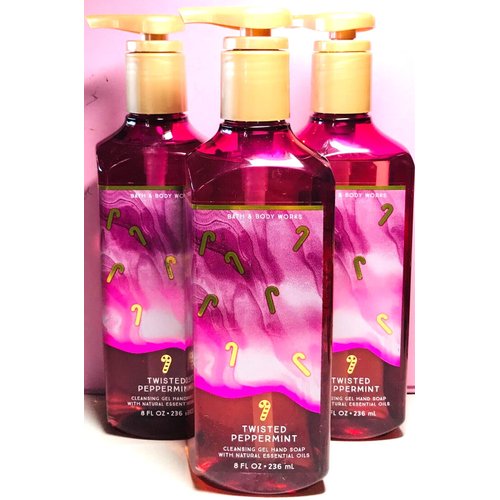 3 Cleansing Gel Deep Cleansing Hand Soap TWISTED PEPPERMINT