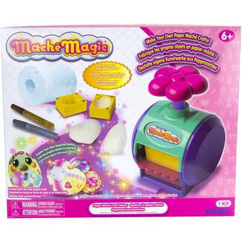 Mache Magic TOMY Mache Magic Craft Kit for Creative Play, Arts & Crafts DIY Kit for Ages 6+