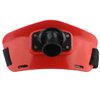Ogrmar Fighting Rod Pole Holder Adjustable Waist Gimbal Belt Padded Fishing Waist Belt Professional Fishermen Gimbal Pad (Red)