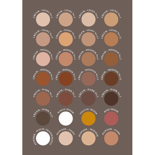 Keromask Mineral Finishing Powder (Medium) | 4 Shades
