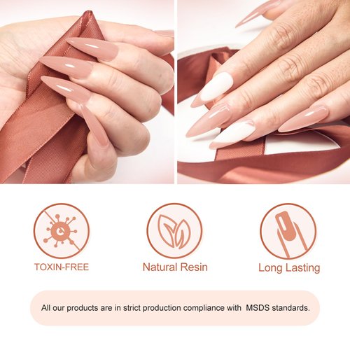 VENALISA Builder Nail Gel, 50ml Jelly Nude Pink Hard Gel for Nails Extension Gel Nail Polish Jelly Strengthener Gel Polygel Nail Art Manicure