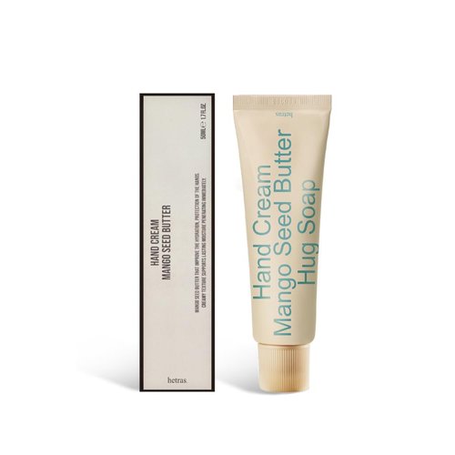 hetras. Perfume Hand Cream - Nature-Inspired Fragrances for Nourished and Silky Hands (50 ml) (Hug Soap)