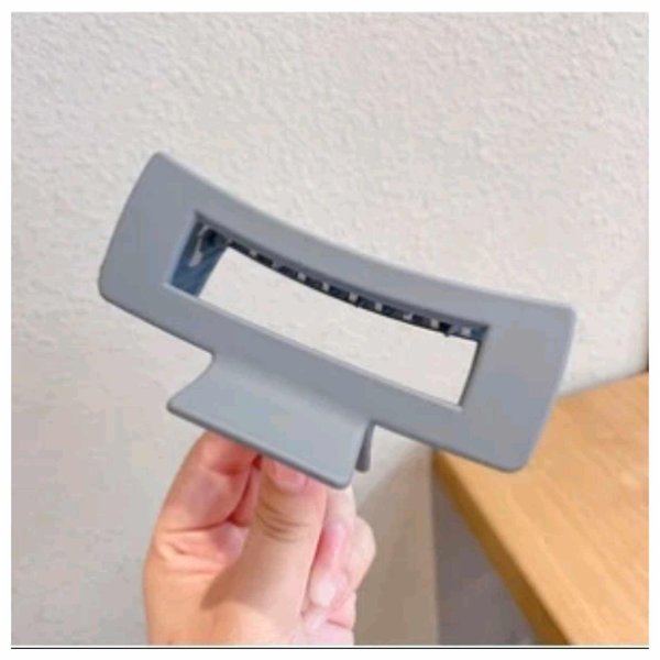 Generic 5 Pack Blue Hair Claw Clips 4 inch, Yellow