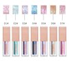 Diamond Glow Liquid Eye Shadow 7 Colors Set Metals Glitter Shimmer Eyeliners Long Lasting Waterproof Sparkling