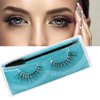 J.Fabrizio Eyelashes Makeup Natural 3D Dense Sexy False Lashes Soft Can Be Used Repeatedly False Eyelashes With Eyelash Brush Without Lash adhesive. V1