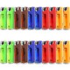 20 Pack Refillable Butane Cigarette Lighter with LED Flashlight