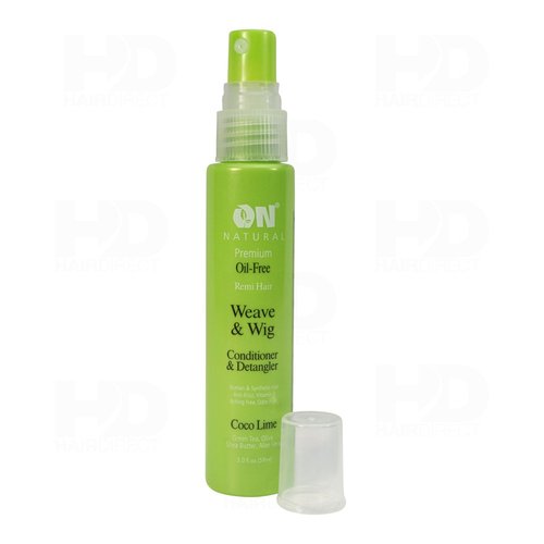 On Organic Natural Premium Oil-Free Weave & Wig Conditioner & Detangler Coco Lime 2 oz