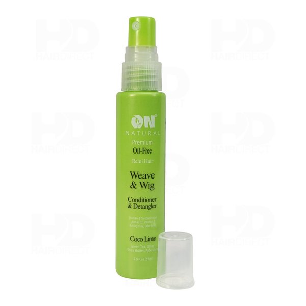 On Organic Natural Premium Oil-Free Weave & Wig Conditioner & Detangler Coco Lime 2 oz