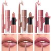 Jolilab 9 in 1 Matte Velvet Lipstick Set-Lip Liner, Lip Gloss and Lipstick, Waterproof Longlasting Pigment Nude Non-Stick Cup Women Lip Makeup, Perfect for Natural Lip Contour (01+03+04, 1)