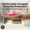 U by Kotex Click Compact Tampons, Super Absorbency, Unscented, 45 Count