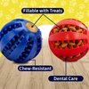 Petite Paws Fillable Treat Ball for Dogs to Keep Them Busy for Hours, 1.5" Puppy Puzzle Balls for Teething Dogs, Dog Crate Mind Stimulating Games for Puppy Boredom, Small Toy Breeds - 6 Pack