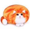 Achwishap Cat Plush,Soft Cat Stuffed Animals,Kawaii Cat Plush Toys,Cute Plushies Cat Body Pillow,Kitten Stuffed Animal Hugging Pillows Plushies Gifts for Kids Adults Birthday(Orange Cat,18”)