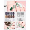 KADS Nail Art Stamping Plates Set Image Template Stencils Pattern with Stamping Plates Holder Case Organizer (GE017)