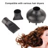 Dryer Nozzle, Hair Dryer Diffuser 3Pcs/Set Multipurpose Dryer Diffuser Set for Hair Salon for Home