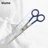 Scissors-Hair Cutting/Hairdressing/Barber Salon/Hairdressers Stainless Steel Scissors for Men Women and Children -Barber Hair Cutting Professional Super Cut -PVC Grip Stainless Steel (Navi Blue)