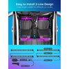 Govee Car LED Lights, Smart Interior Lights with App Control, RGB Inside Car Lights with DIY Mode and Music Mode, 2 Lines Design for Cars with Car Charger, DC 12V