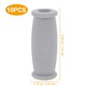 iplusmile Crutch Pads Crutch Hand Grips Replacement 10pcs Crutch Parts Rubber Pads Underarm Cushions Easy Application Crutch Accessory Kit Dark Grey