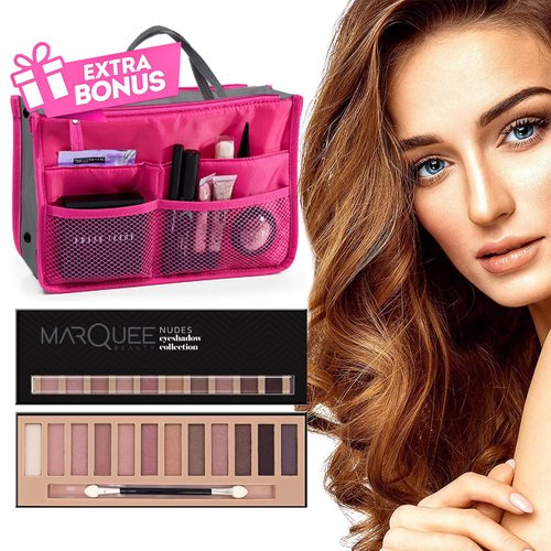 Alayna Eyeshadow Palette Makeup for Eyes 12 Colors Matte Shimmer Metallic Shadow Pallet for Professional or Personal Use + Gift Free Complimentary Cosmetic Bag Organizer Great for Every Woman & Girl