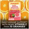 Emergen-C 1000mg Vitamin C Powder, with Antioxidants, B Vitamins and Electrolytes, Vitamin C Supplements for Immune Support, Caffeine Free Fizzy Drink Mix, Strawberry Kiwi Flavor - 30 Count