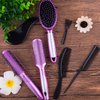 SIQUK 7 Pcs Hair Styling Set for Women and Men: Round Brush, Paddle Brush, Detangling and Wet/Dry Brushes