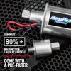 Megaflint Inline Fuel Pump 12V Universal Electric Fuel Pump Low Pressure 5-9 PSI For Gas Diesel E8012S HEP-02A
