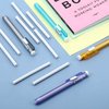 36 Pieces Eraser Pen Retractable Mechanical Eraser Pen Include 6 Packs Eraser Pen and 30 Erasers Refill for School Office Painting Writing (Clear Color)