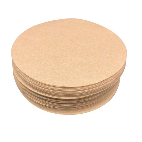 Worthy Liners Natural Parchment Paper Round/Circles 35 Pack (12")