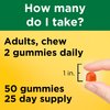 Nature Made Vitamin D3 K2 Gummies, Vitamin D3 5000 IU per serving, Bone, Teeth, Muscle, Immune Health Support, 50 Vitamin D + K2 Gummy Vitamins, 25 Day Supply