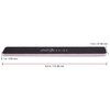 10pcs - PANA Jumbo Double-Sided Emery Nail File for Manicure, Pedicure, Natural, and Acrylic Nails - Black (Grit 80/80)