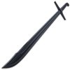 HONSHU Boshin Practice Grosse Messer Sword - Solid Polypropylene Construction, Intricately Detailed, Textured Grip - Durable Practice Sword for All Skill Levels - 42 1/8” Overall