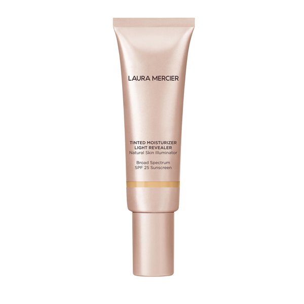 Laura Mercier Tinted Moisturizer Light Revealer Natural Skin Illuminator with SPF 25: All Day Hydration, Ultra-Sheer Coverage, Luminous & Radiant Finish, Skin Tint, Natural