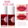 Dulele 4PCS Lip Tint Stain Set, Mini Moisturizing Water Lipstick, Vivid Color Korean Lip Gloss, Long-Lasting Non-Stick Cup Multi-Use Lip and Cheek Tint