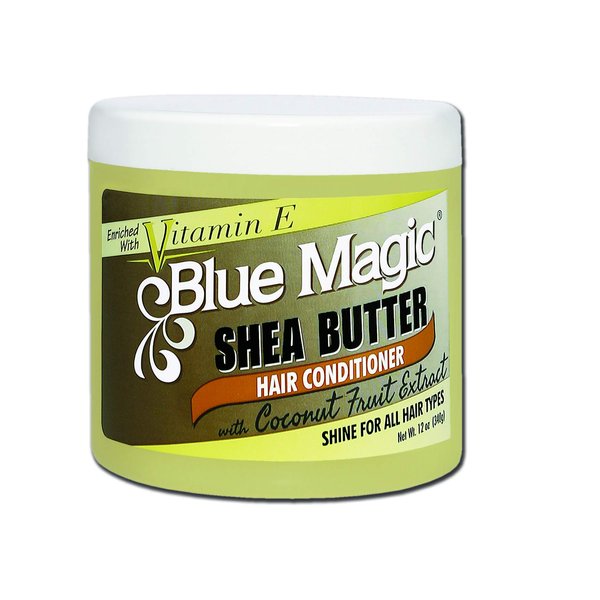 Blue Magic Shea Butter Hair Conditioner 12 oz (Pack of 2)