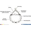 Herm Sprenger Pinch Dog Training Collar with Quick Release Snap, 2.25mm x 12"
