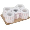 MFLABEL 10 Rolls 6000pcs White Price Gun Labels for Mx-5500