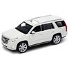 2017 Escalade with Sunroof White 1/24-1/27 Diecast Model Car by Welly 24084w