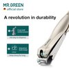 MR.GREEN Nail Clippers Stainless Steel Anti Splash Fingernail Cutter Manicure Tools Bionics Design Pedicure Scissor Nail Trimmer (Nail Clipper (Medium))