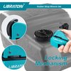 Libraton Adjustable Rubber Strap Wrench Set, 2-Piece, Universal Oil Filter Wrench, Multifunctional, Shower Heads, Jar Opener