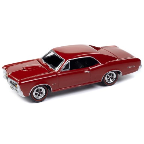 1966 GTO Montero Red Pop Culture 2024 Release 1 1/64 Diecast Model Car by Johnny Lightning JLPC014-JLSP372