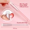 I'm Meme Tool - Lip Smudge Brush | With Cap, Reusable, Multi-purpose Makeup Blending Applicator, Travel Size, Versatile, 1 Count